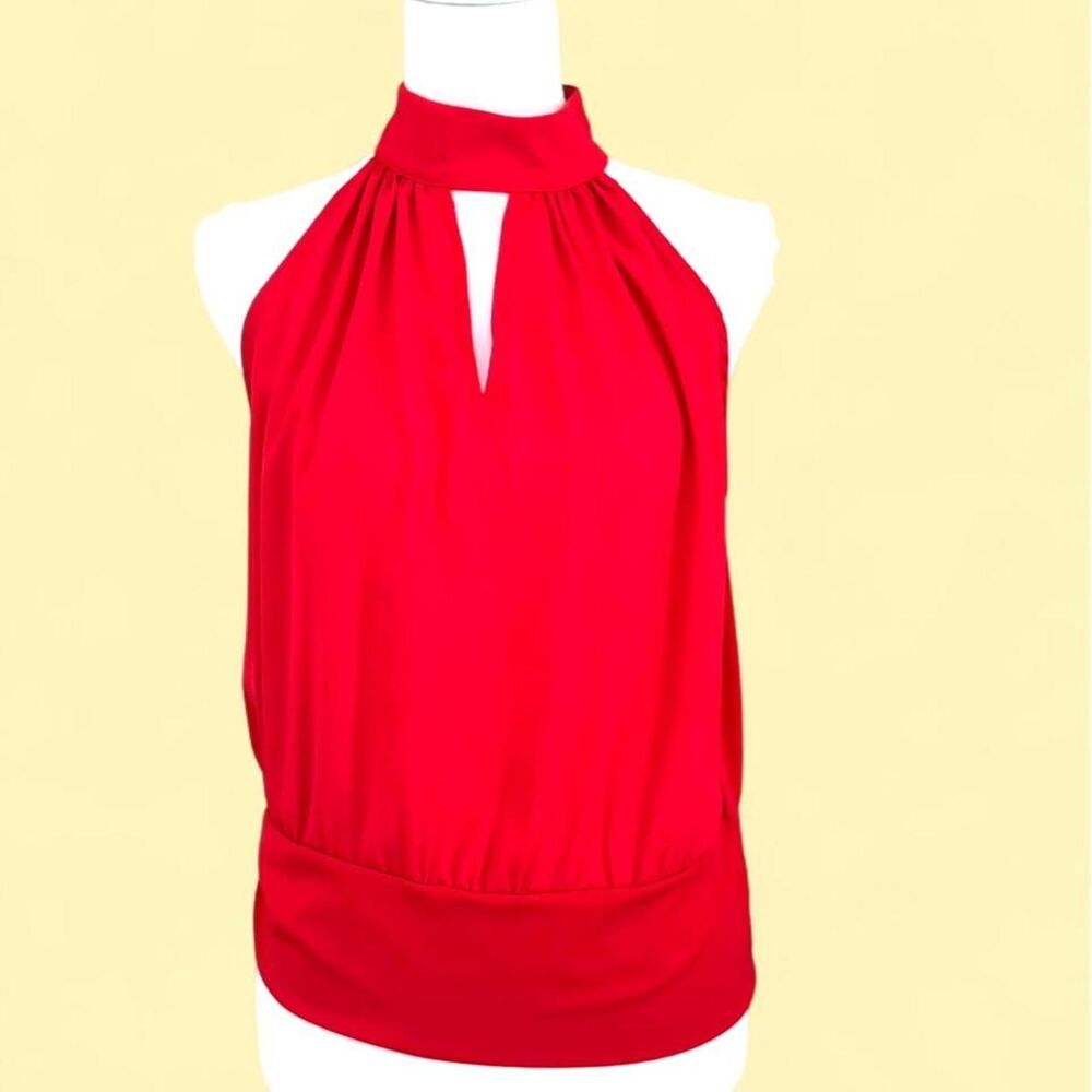 The-limited Women's Red Blouse